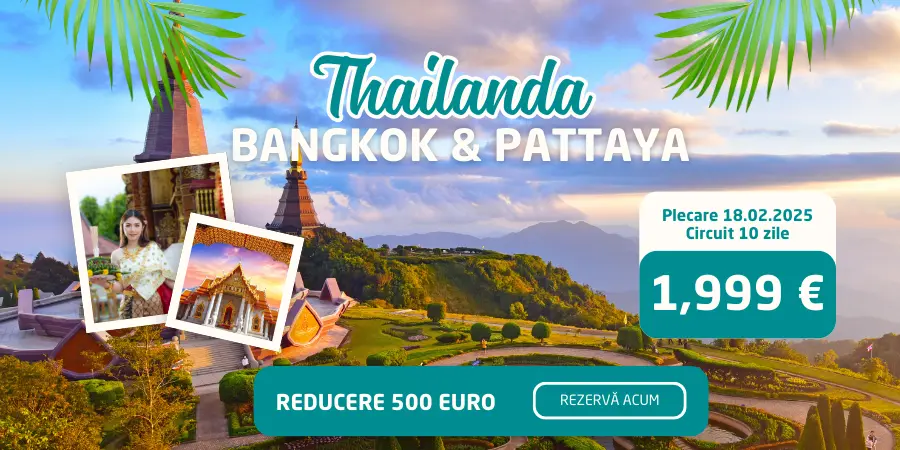 Thailanda Bangkok si Pattaya